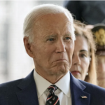 frowny face Biden